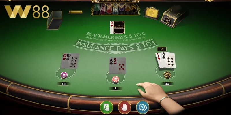 Cách tính điểm game Blackjack siêu đơn giản